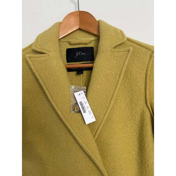 J. Crew New! Daphne Italian Wool Topcoat Coat - Picture 4 of 4